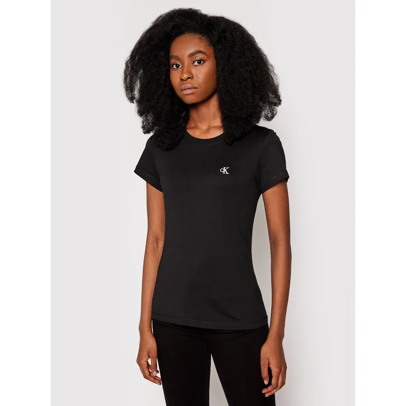 Calvin Klein Jeans T-Shirt J20J212883 Μαύρο Regular Fit