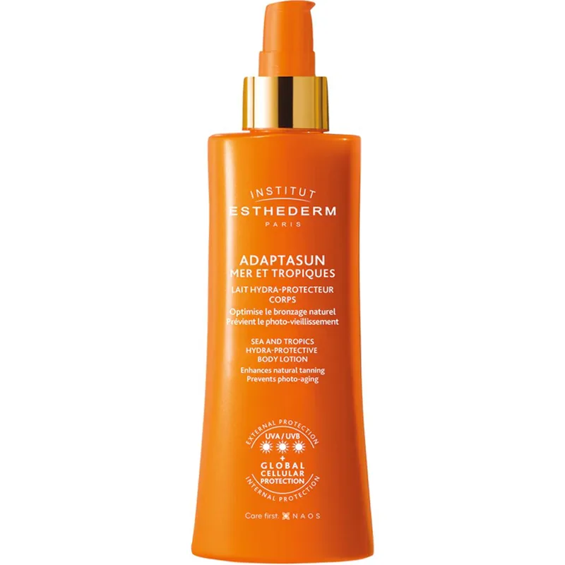 Institut Esthederm Adaptasun Sea & Tropics Hydra-Protective Body Lotion Λοσιόν Περιποίησης Σώματος Ιδανική για Προστασία & Φυσικό Μαύρισμα 200ml