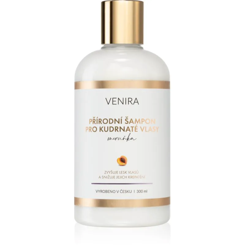 Venira Shampoo for curly hair φυσικό σαμπουάν Apricot 300 ml