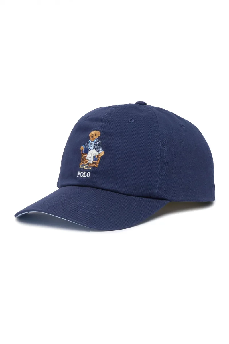 RALPH LAUREN ΚΑΠΕΛΟ CLASSIC SPORT LOGO ΜΠΛΕ