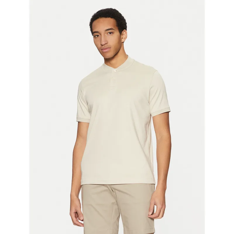 Calvin Klein Polo K10K111201 Μπεζ Regular Fit