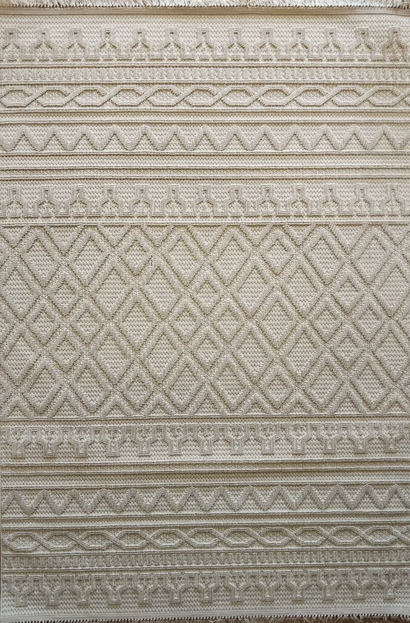 ΧΑΛΙ GIARDINO 76/BEIGE - Klonaras Home Fashion 160εκ - Στρόγγυλο