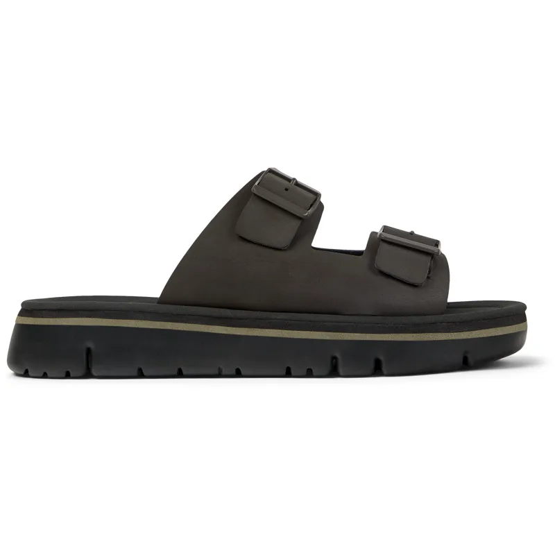 CAMPER Oruga - Πέδιλα Για Ανδρικα - Καφέ, Μέγεθος 42, Smooth leather