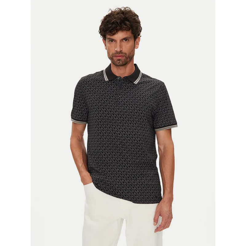 Michael Kors Polo CS550V85KS Μαύρο Regular Fit