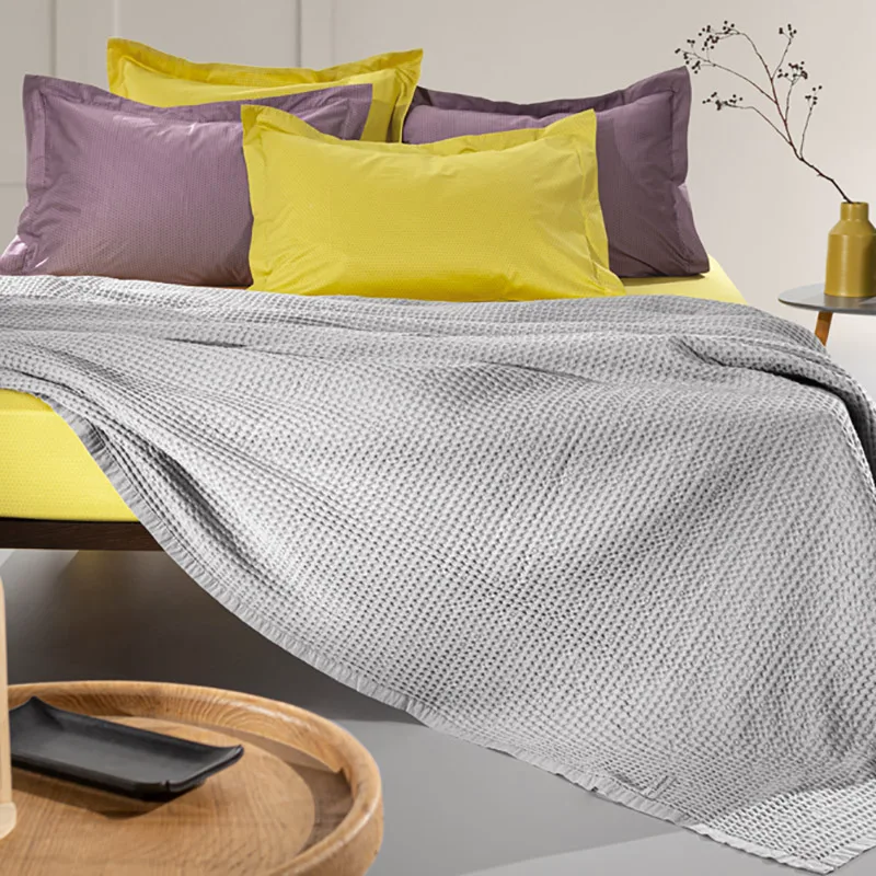 Κουβέρτα Πικέ Υπέρδιπλη 230x240 Guy Laroche Eternity Silver (230x240)