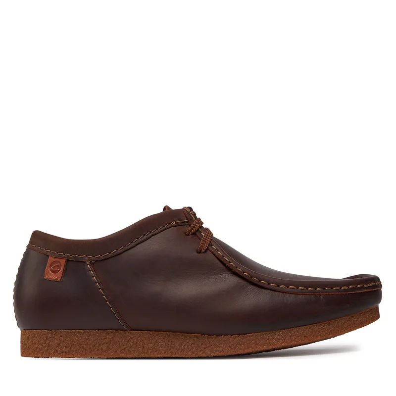 Μοκασίνια Clarks Shacre II Run 261594327 Καφέ