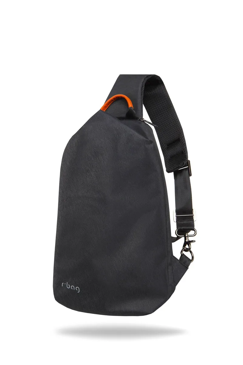 Τσάντα πλάτης/χιαστί R-Bag Anti-Theft Black
