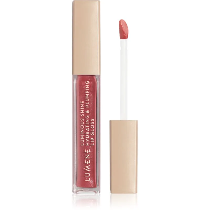 Lumene Luminous Shine ενυδατικό λιπ γκλος απόχρωση 7 Petal Ροζ 5 ml