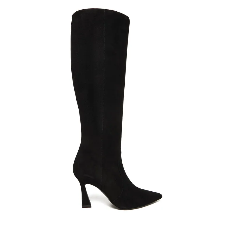 Μπότες Stuart Weitzman Vinnie Zip SM588 Μαύρο