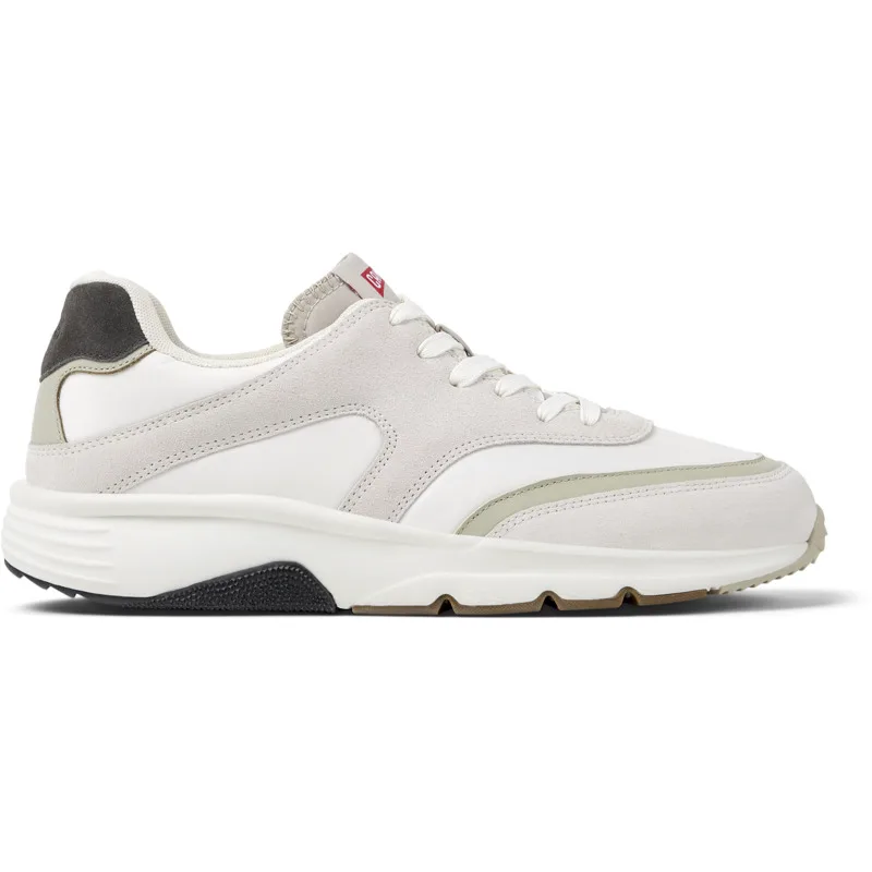 CAMPER Drift - Sneakers Για Ανδρικα - Λευκό,Γκρι, Μέγεθος 42, Cotton fabric