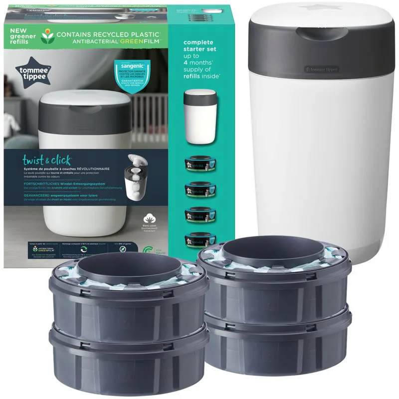 Tommee Tippee Twist & Click Set επωφελής συσκευασία