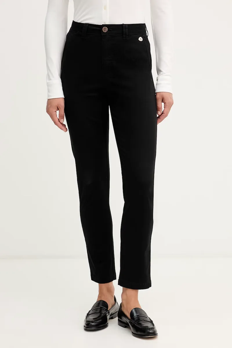 U.S. Polo Assn. παντελόνι chino γυναικείο βαμβακερό με ελαστάν Chino