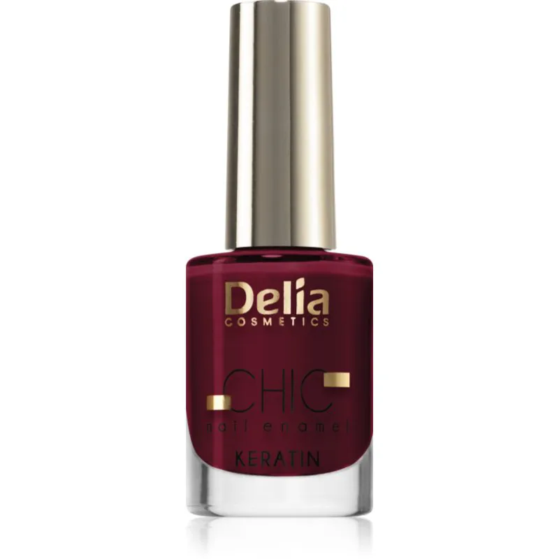 Delia Cosmetics Chic βερνίκι νυχιών με κερατίνη απόχρωση Passion 10 11 ml