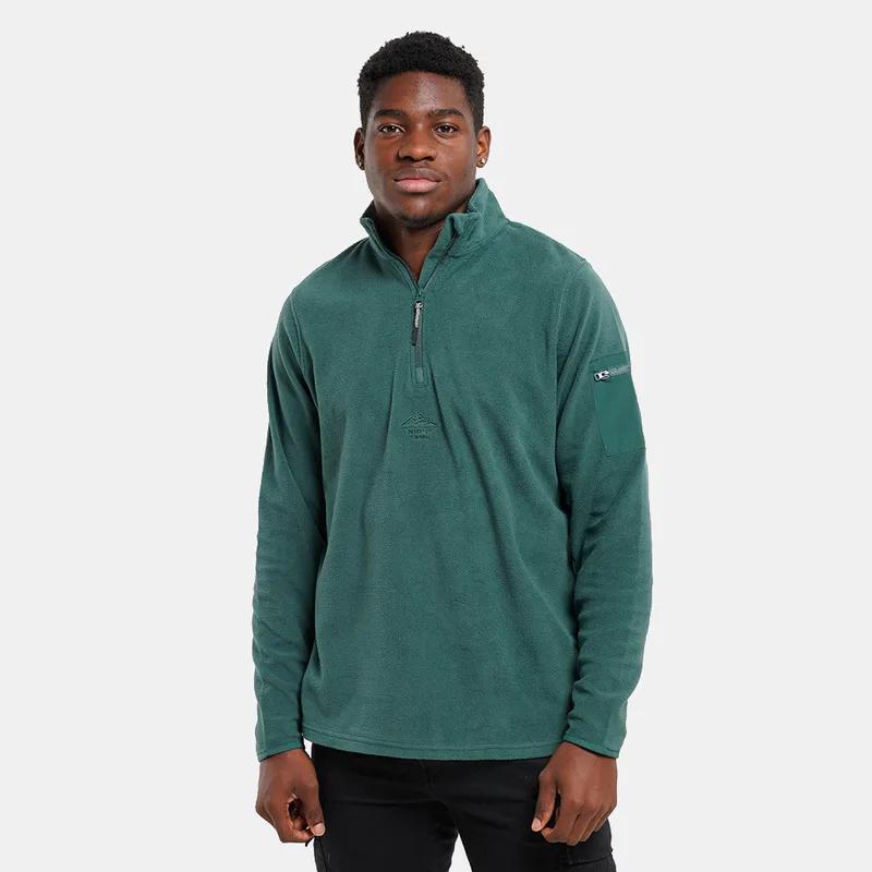 Nuff Polar Fleece Olympus Mock Ανδρικό Half-Zip Φούτερ (9000183451_77067)