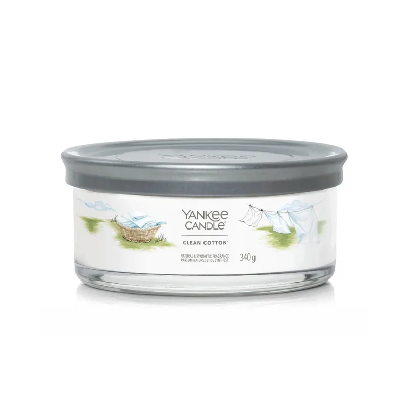 Yankee Candle Glass candle Clean Cotton Signature (clean cotton) - 340.0 g