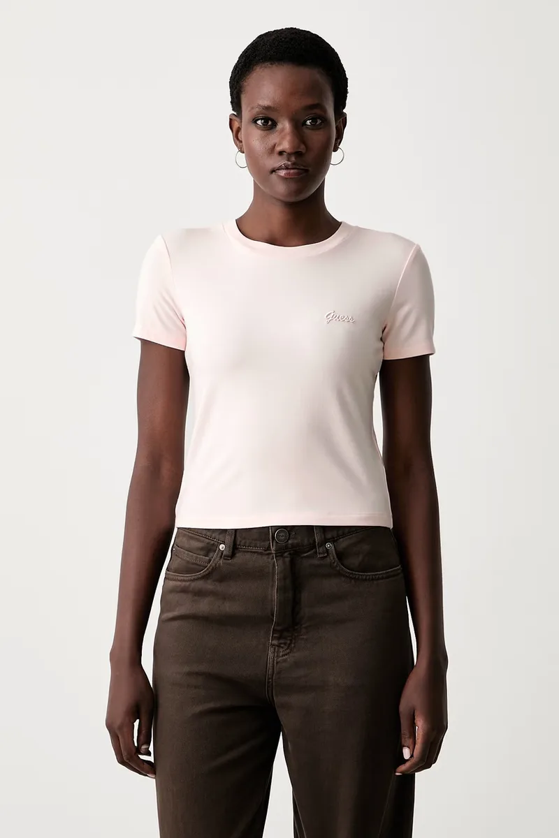Guess t-shirt γυναικείο με βισκόζη CHARA