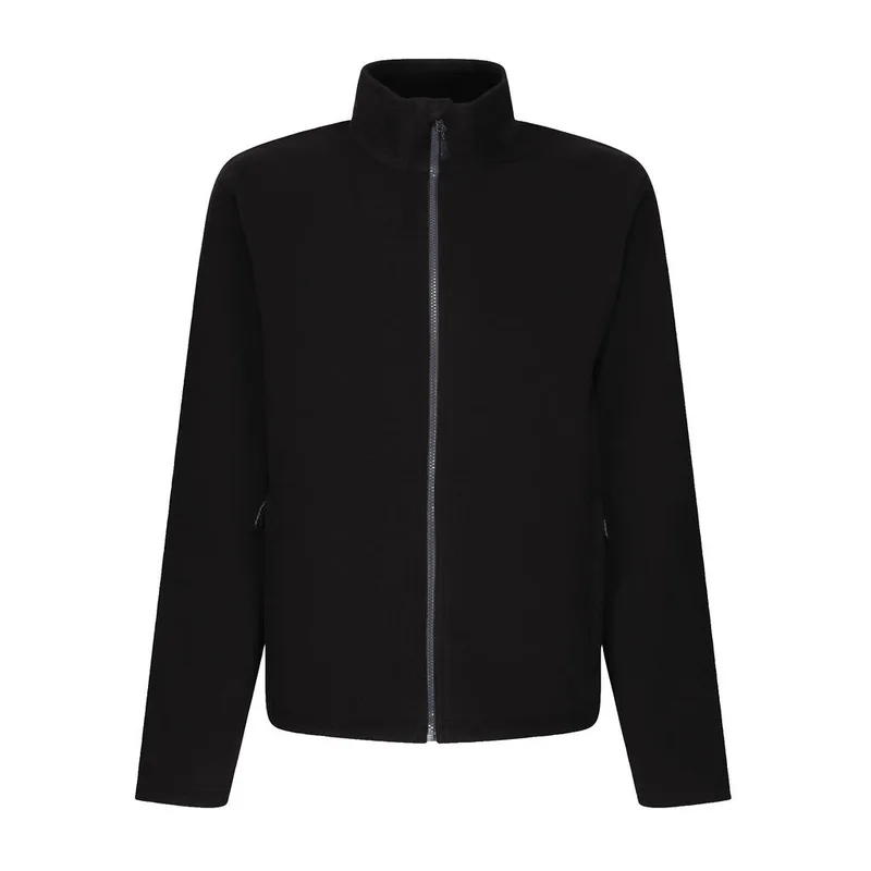 Honestly Made Recycled Full Zip Microfleece Regatta Professional TRF622 Black