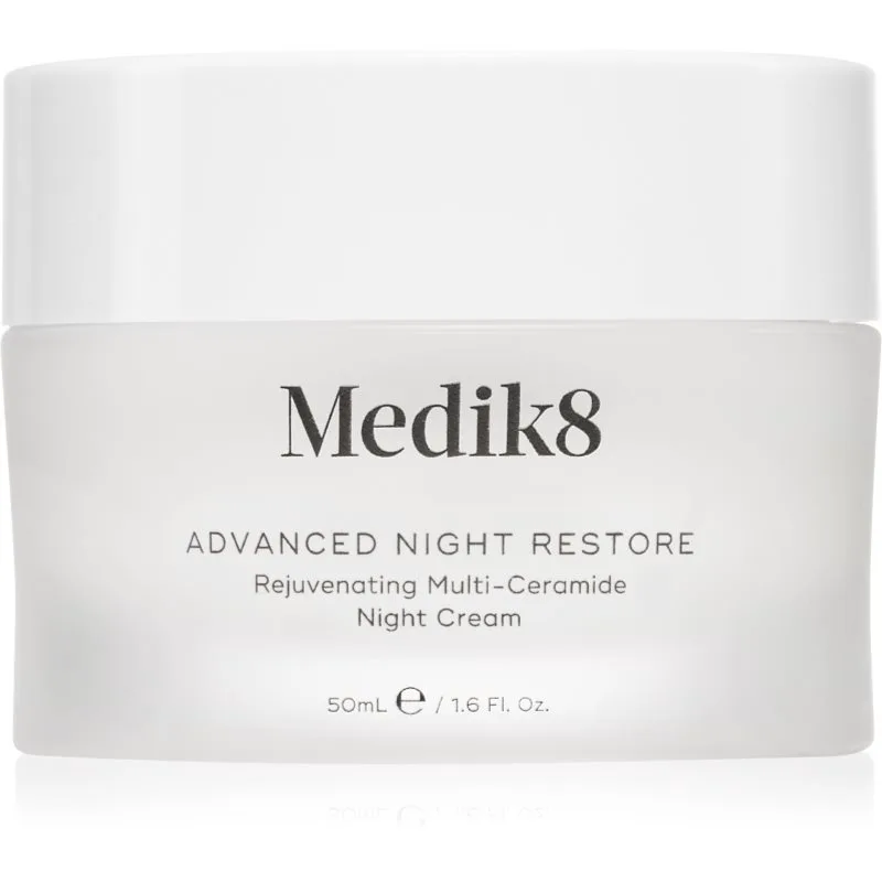 Medik8 Advanced Night Restore αναγεννητική κρέμα νύχτας για αποκατάσταση της πυκνότητας της επιδερμίδας 50 ml