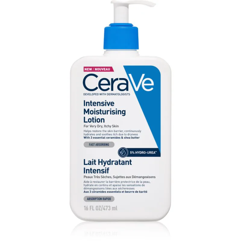 CeraVe Moisturizers Intensive Moisturizing Lotion ενυδατικό γαλάκτωμα για ξηρό και κνησμώδες δέρμα 473 ml