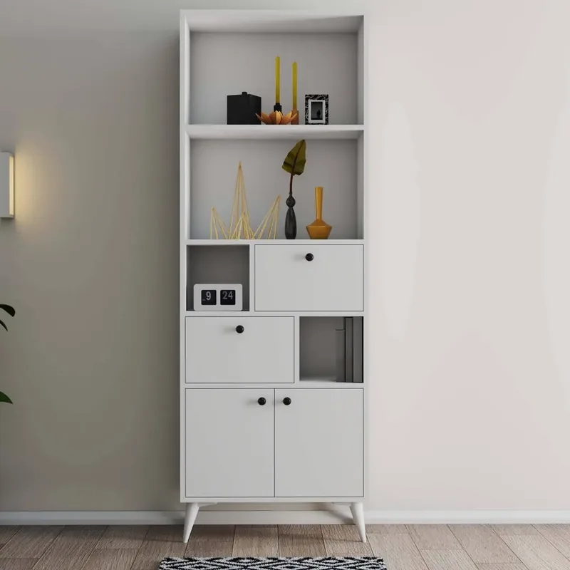 Βιβλιοθήκη 1954 Ninova , 69 x 35 x 195 εκ., All4home
