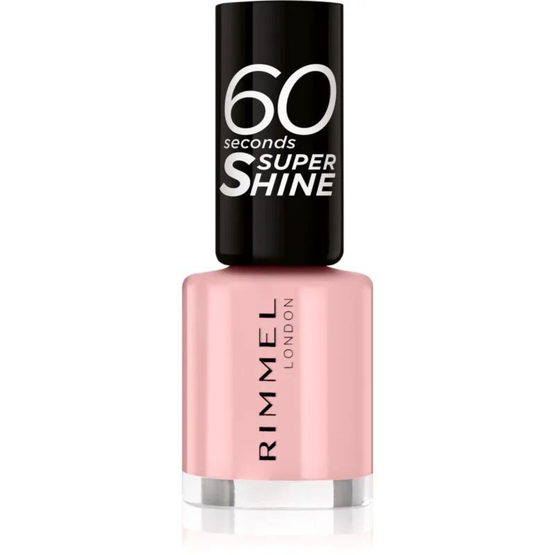 Rimmel 60 Seconds Super Shine βερνίκι νυχιών απόχρωση 722 All Nails On Deck 8 μλ