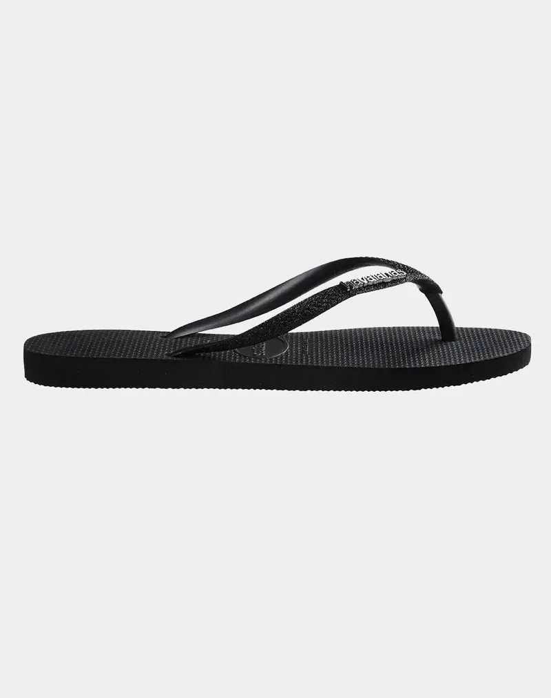 HAVAIANAS SLIM GLITTER II ΣΑΓΙΟΝΑΡΕΣ 4146975-1069 JetBlack