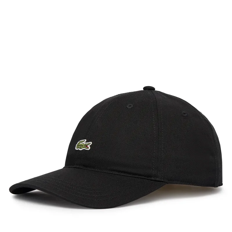 Καπέλο Jockey Lacoste RK0491 Μαύρο