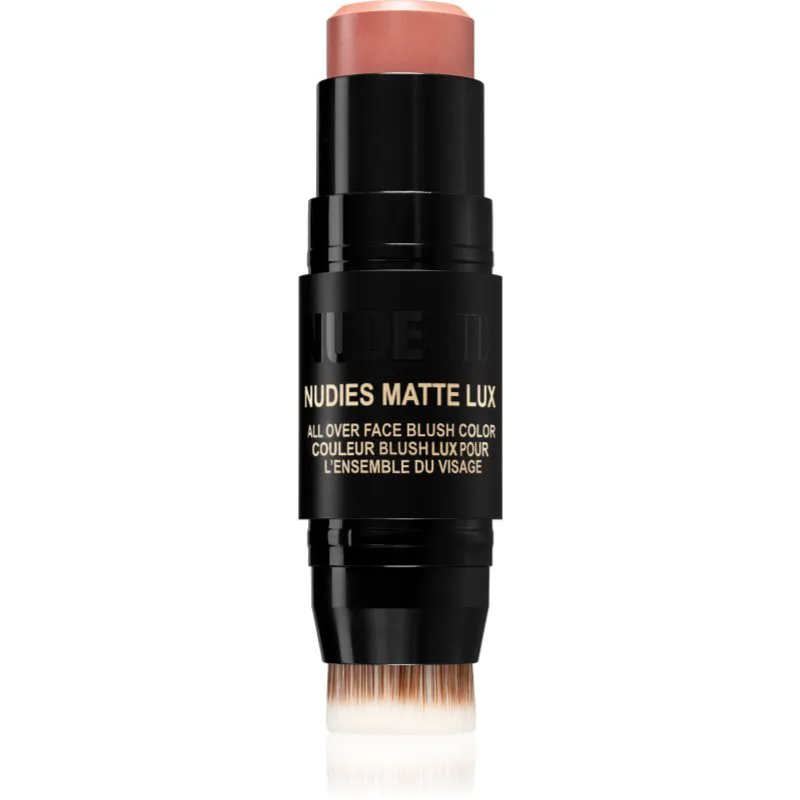 Nudestix Nudies Matte Lux πολυλειτουργικο μεικ απ για τα ματια, τα χειλη και το προσωπο απόχρωση Pretty Peach 7 γρ