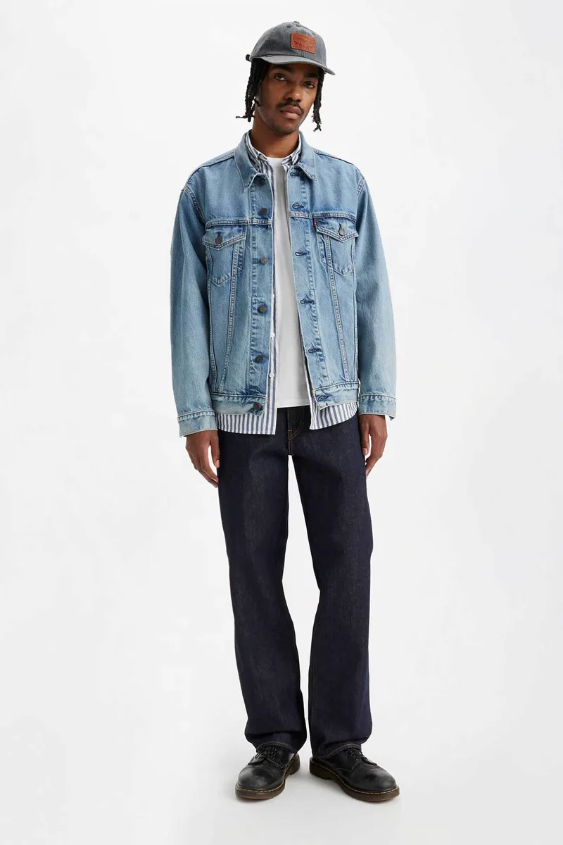 Levi's® ανδρικό τζιν παντελόνι πεντάτσεπο Loose Straight Fit ''568™'' - 290370078 Denim Blue Σκούρο