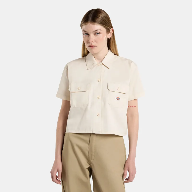 Dickies Cropped Work Γυναικείο Κοντομάνικο Πουκάμισο (9000260414_41050)