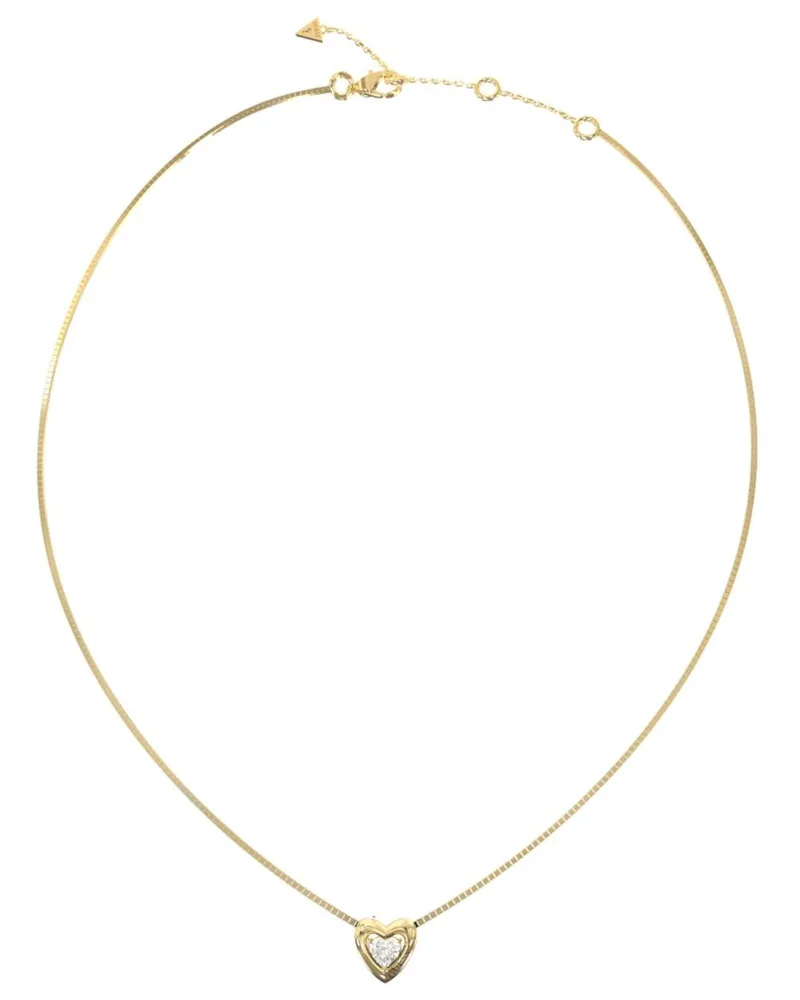 GUESS STEEL Κολιέ από Ανοξείδωτο ατσάλι Χρυσό JUBN06016JWYGT/U