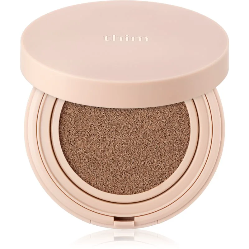 thim Luminous Skin Cushion μακράς διαρκείας μεικ απ σε σφουγγαράκι για λαμπρότητα και ενυδάτωση απόχρωση 25 Tan 15 γρ