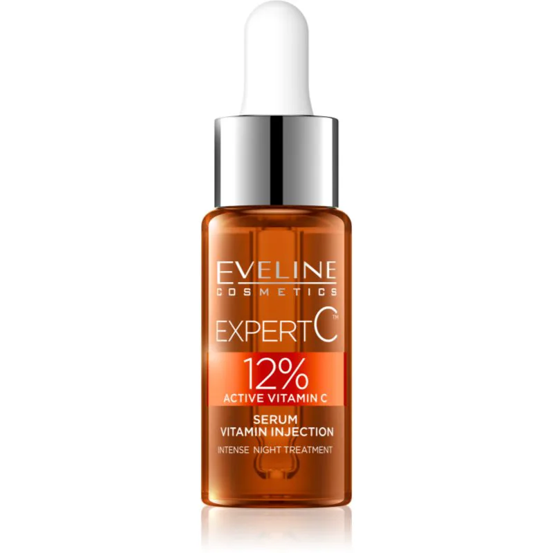 Eveline Cosmetics Expert C ενεργός βιταμινούχος ορός νύχτας 18 ml