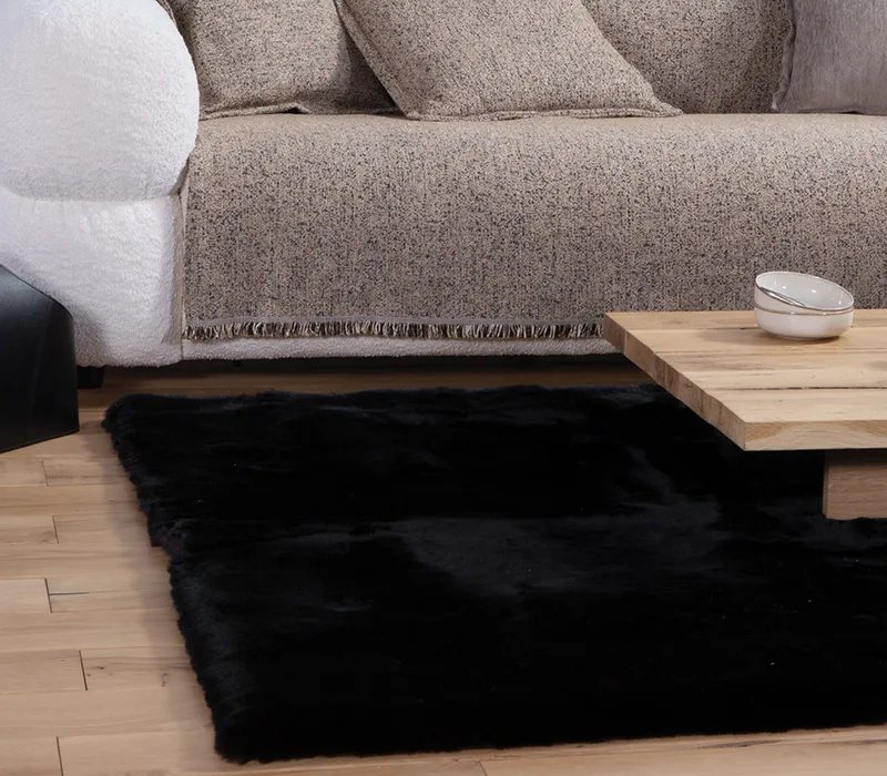 Χαλάκι Nef-Nef Estelle Black 75x140