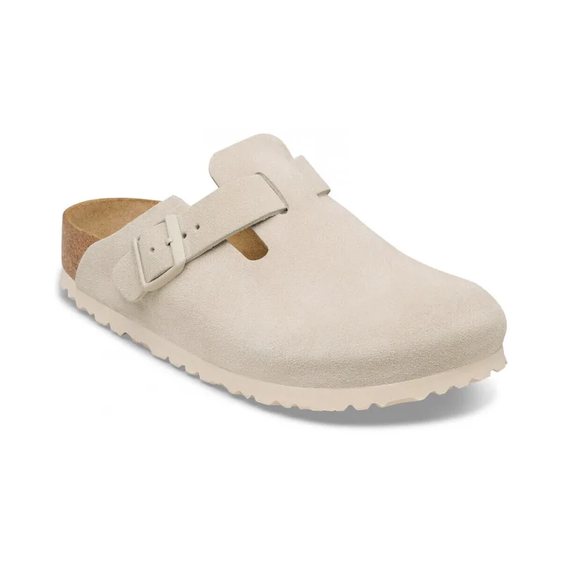 Mules BIRKENSTOCK Boston suede leather