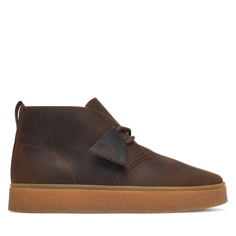 Μποτίνια Clarks Boxbee Desert 26328235 Καφέ