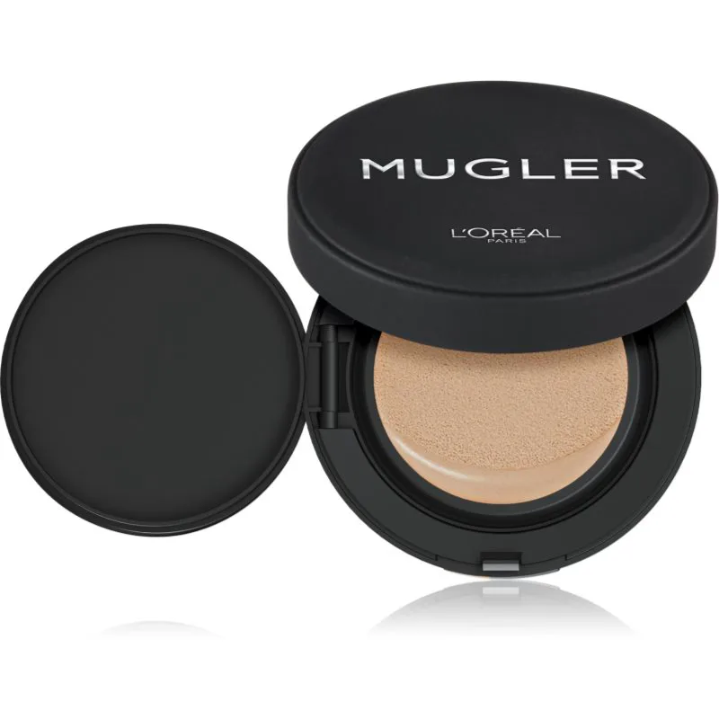 L’Oréal Paris x Mugler συμπαγές μεικ απ μακράς διαρκείας για πληρή κάλυψη απόχρωση Illusion 5 / Medium Tan 23 ml