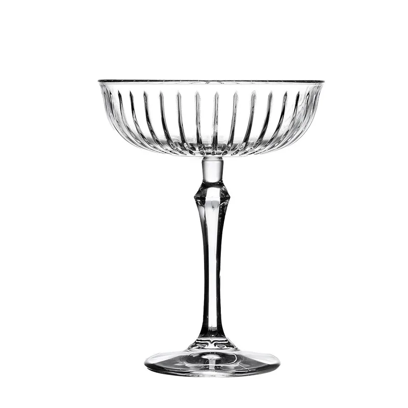 Ποτήρι Σαμπάνιας Coupe Γυάλινο Διάφανο Joy ESPIEL 245ml-12x15εκ. SP440320G4 (Σετ 4 Τεμάχια) (Υλικό: Γυαλί, Χρώμα: Διάφανο , Μέγεθος: Κολωνάτο) - ESPIEL - SP440320G4