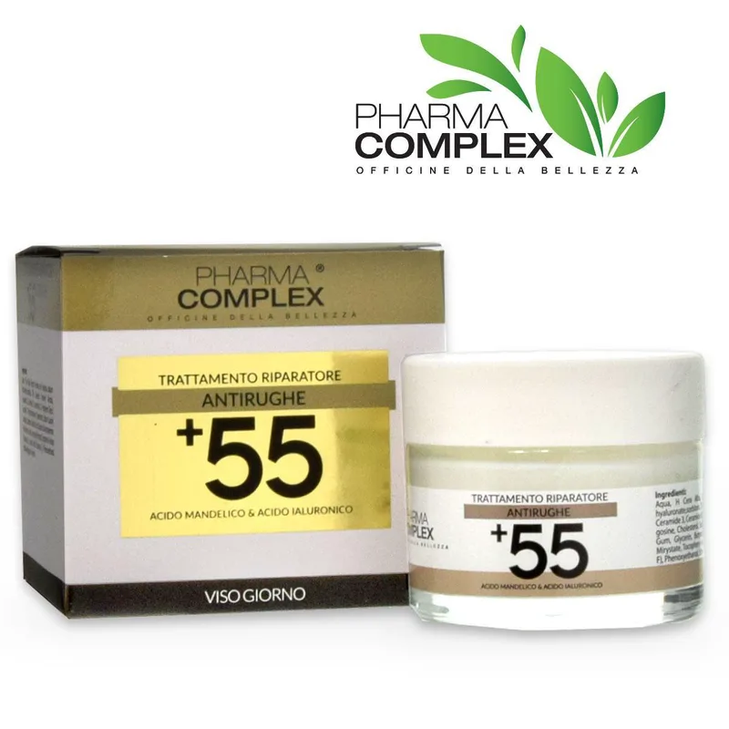Pharma complex anti-wrinkle face cream + 55 repairing treatment 50 ml