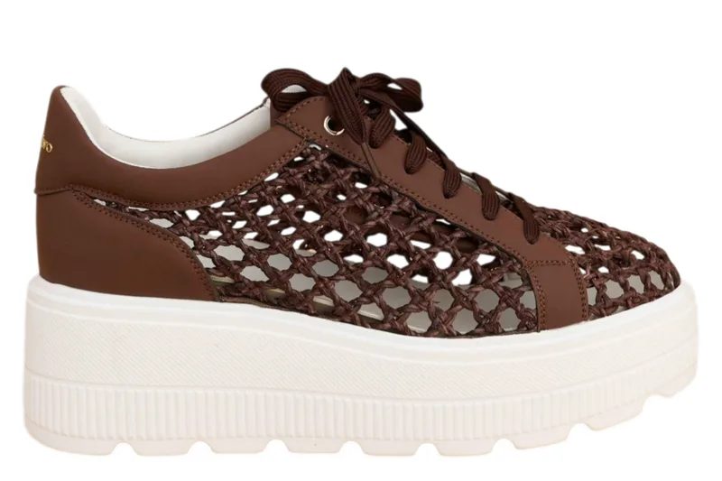 Sneaker Attrattivo Πλεκτά 9Y23428-BROWN Γυναικείο