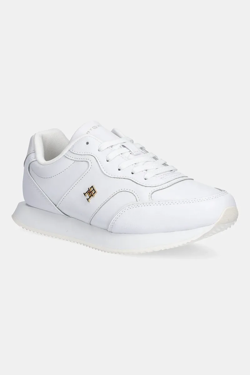 Δερμάτινα sneakers Tommy Hilfiger LEATHER RUNNER