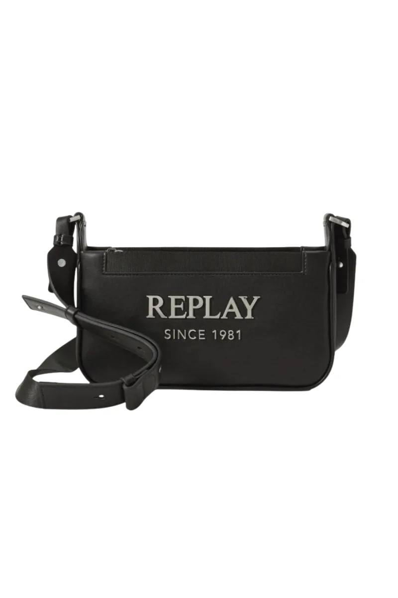 REPLAY Γυναικείες Τσάντες FW3768.000.A0015G - BLACK-FW3768.000.A0015G-BLACK