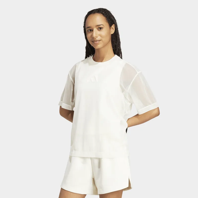 adidas sportswear All Szn Soft Lux Mesh Tee (9000241137_11977)