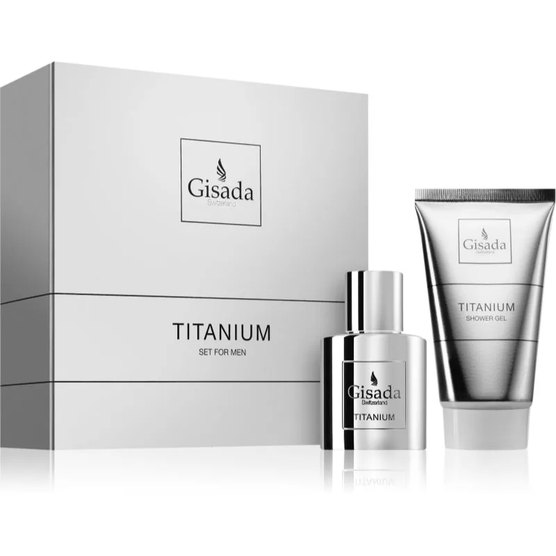 Gisada Titanium σετ δώρου για άντρες 1 τμχ
