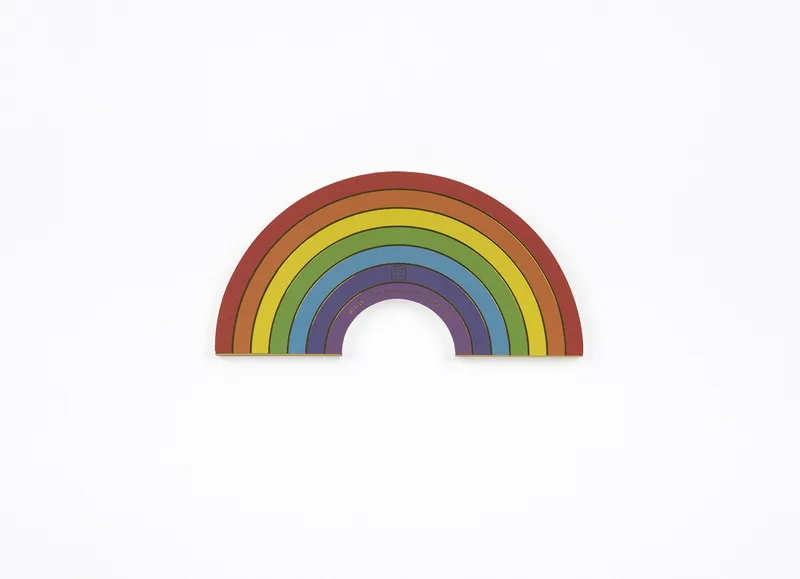 Oversized Rainbow Notebook