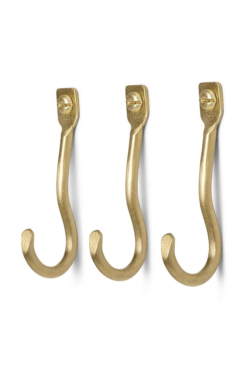 Κρεμάστρα τοίχου ferm LIVING Curvature 3-pack