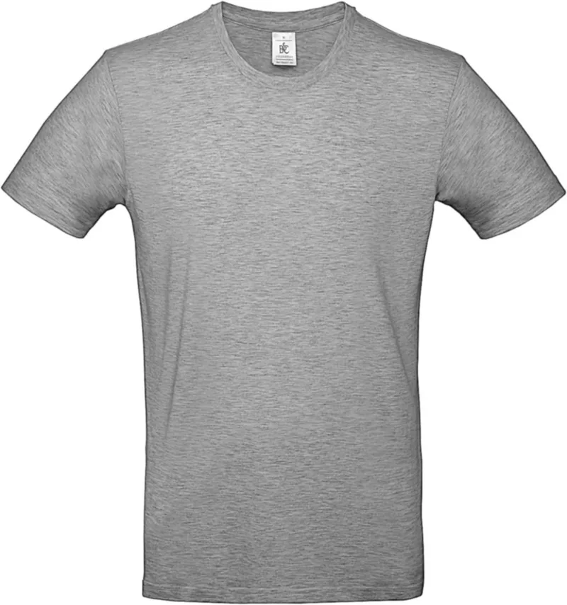T Shirt E190 B & C TU03T Sport Grey