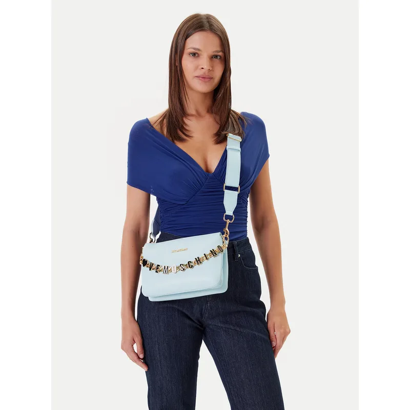 Τσάντα LOVE MOSCHINO JC4072PP1ML1371A Γαλάζιο