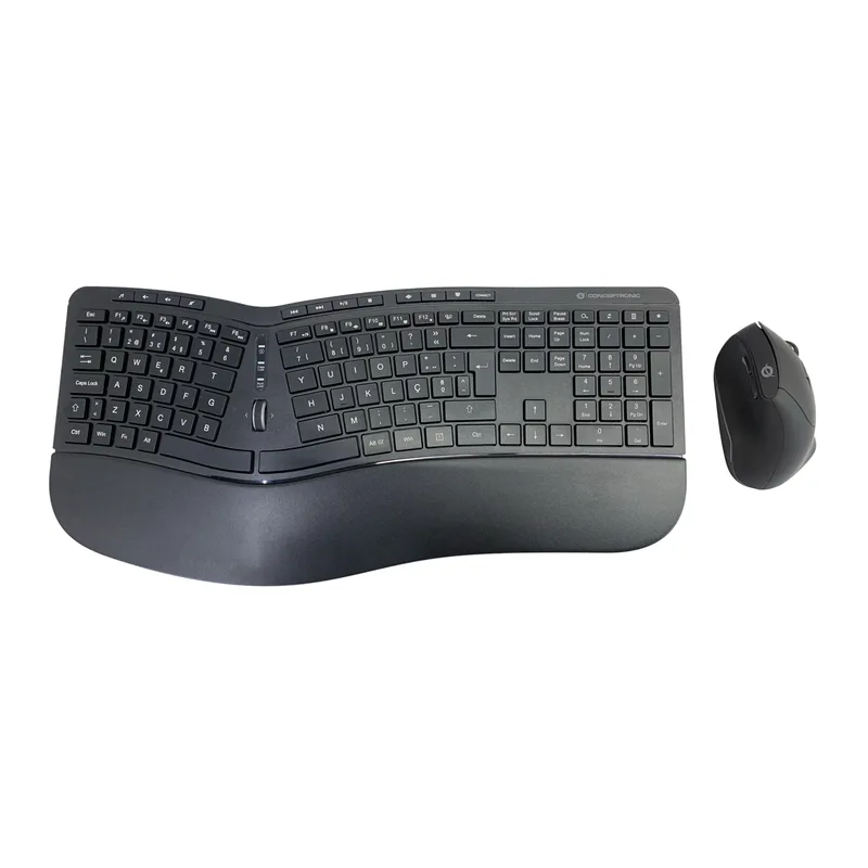 CONCEPTRONIC Wireless Keyboard+Mouse,ergo,Layout portugie.sw
