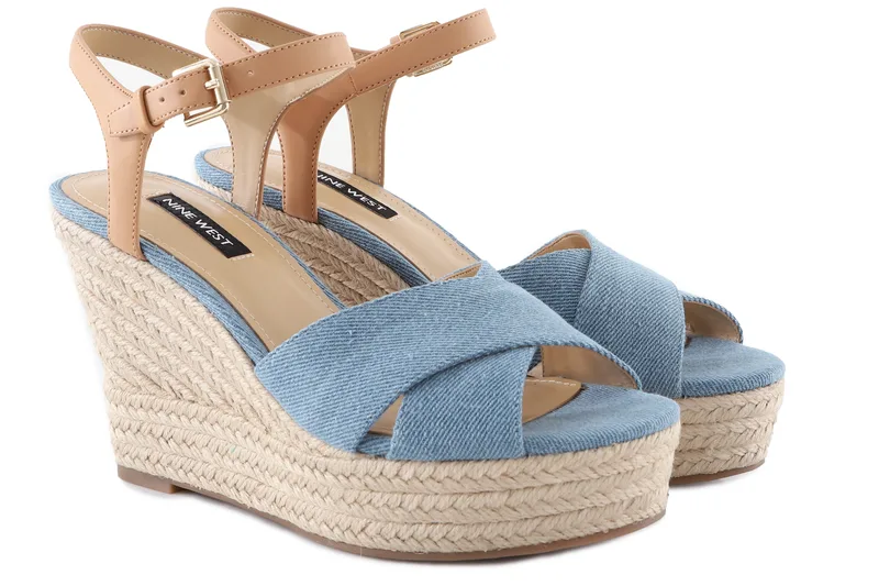 Πλατφόρμες Nine West Dane DANE7-A FB-BLUE Γυναικείο